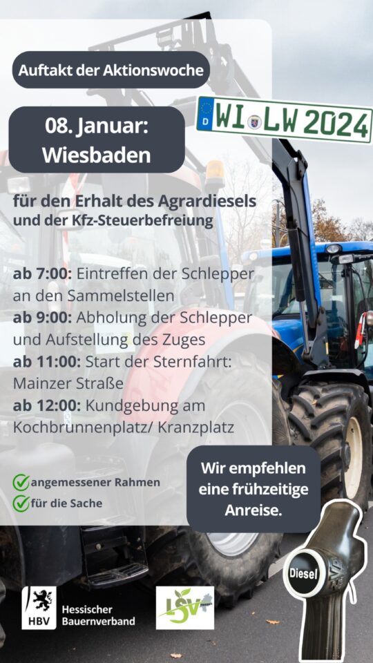 Bauernverband Protestaufruf