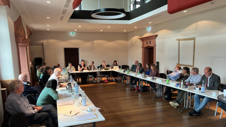 Konstituierenden Sitzung der projektbegleitenden Arbeitsgruppe